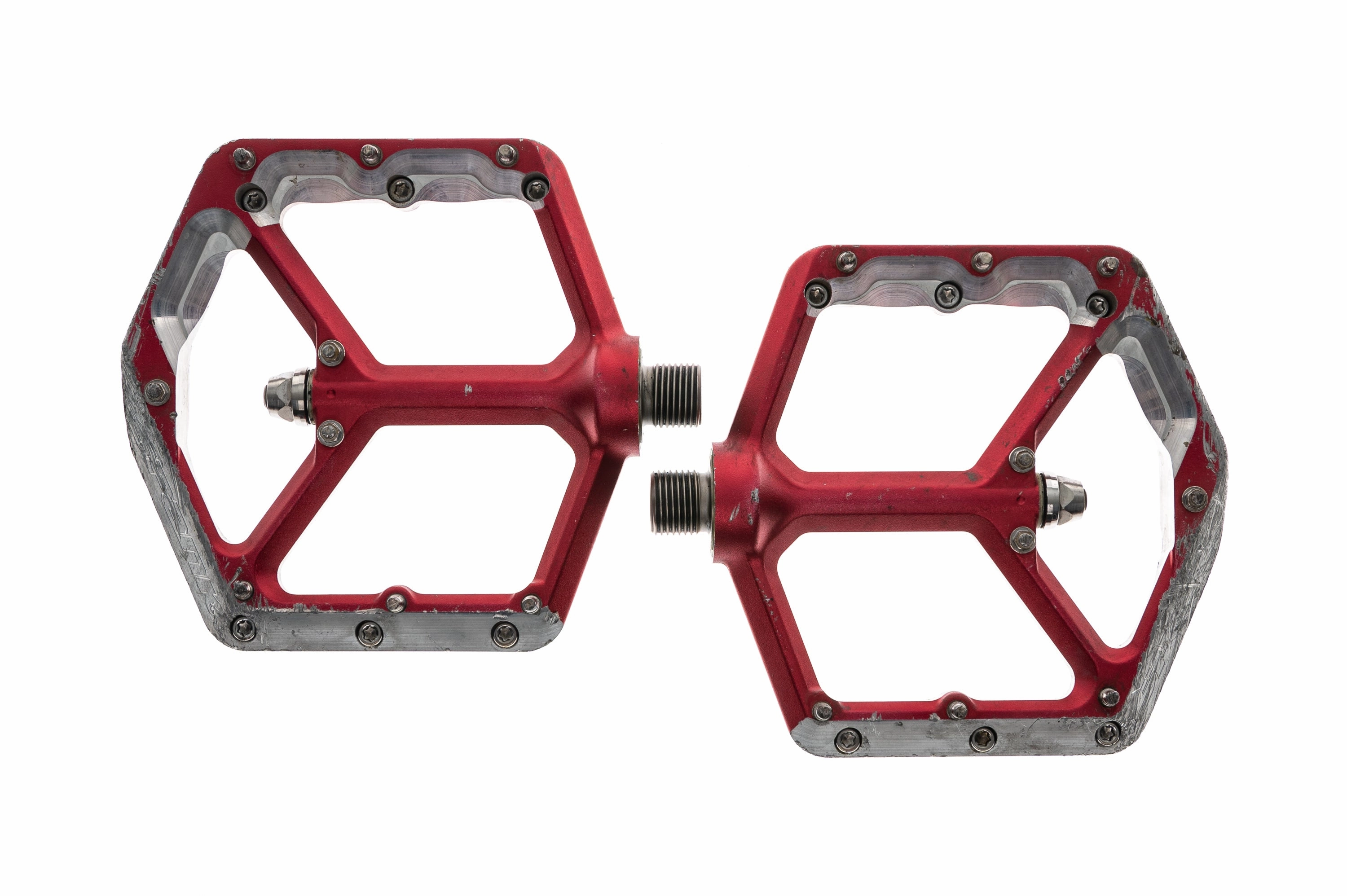 Spank Spike Pedals Platform Red