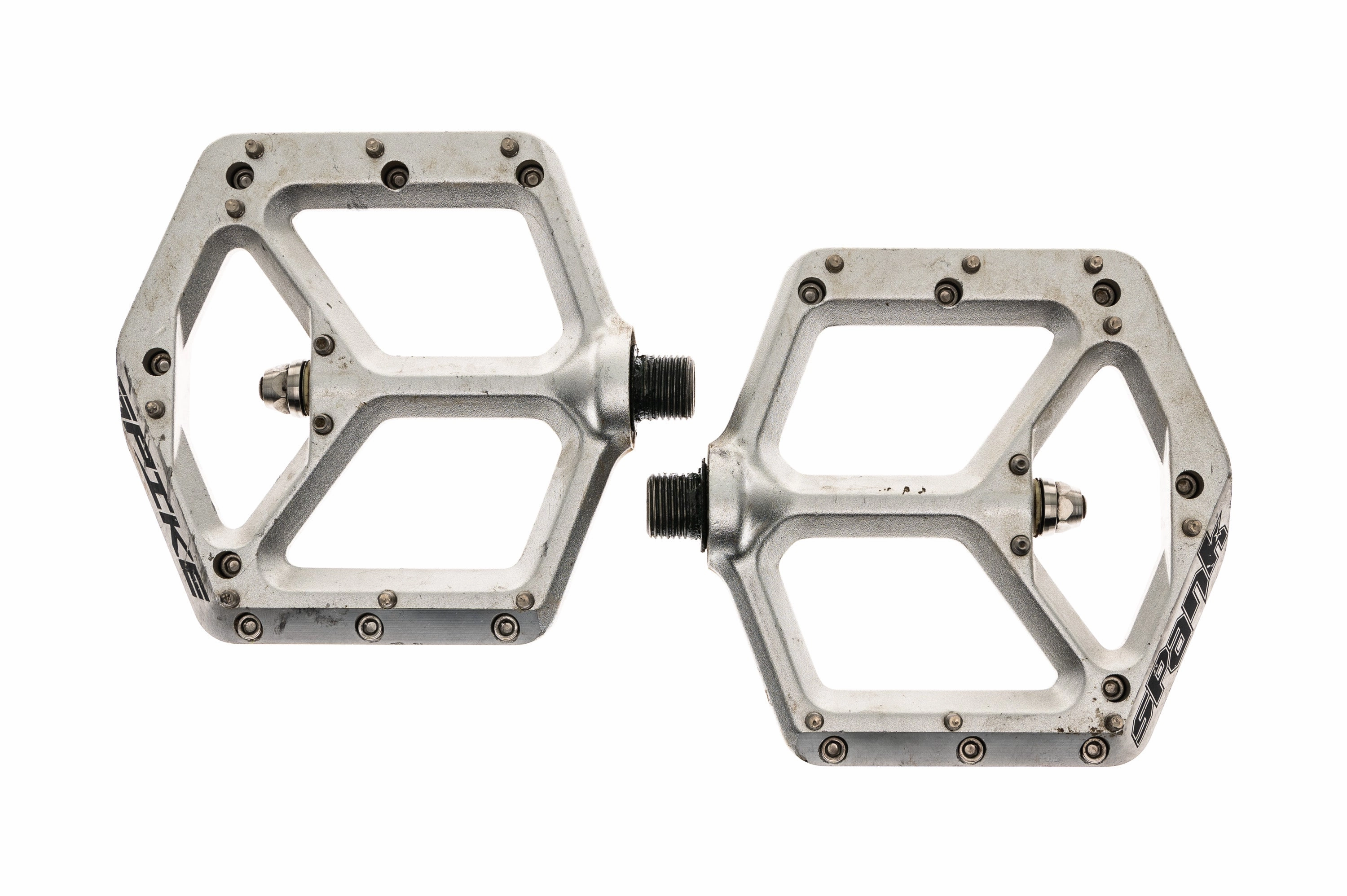 Spank Spike Pedals Platform Silver