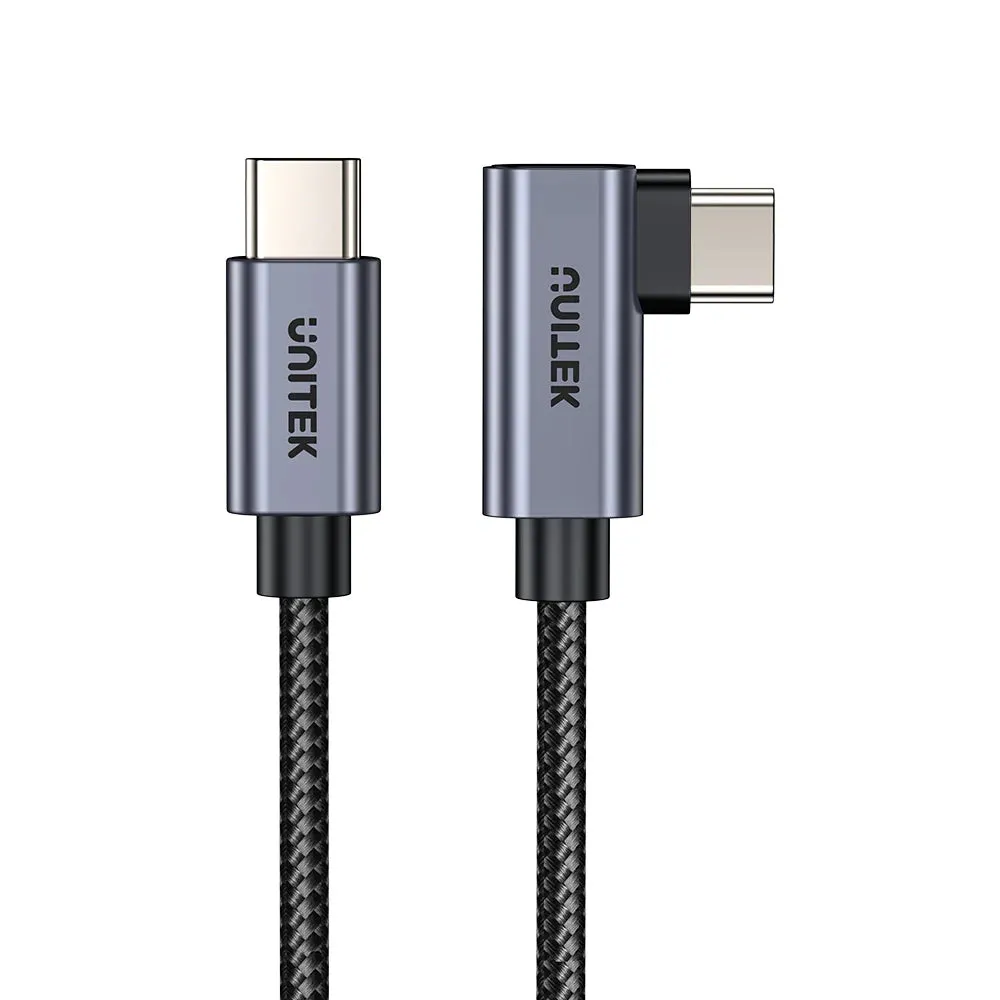 Unitek C14123Bk 100W Usb-C Cable 90 Degree 0.5M Today Only Discount