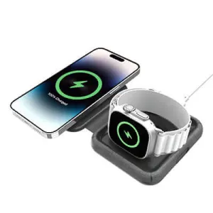 Momax Q.Mag Go 2-In-1 Magsafe Wireless Charger 15W Special Online Offer Shop Today Save