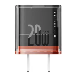 Baseus Gan5 Fast Charger Mini 1C 20W Cn Amber Orange Shop Smart Save