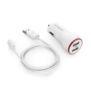 Hot Price Drop Grab It Before Gone Anker Powerdrive 2 Ports With 3Ft Micro Usb Cable - White
