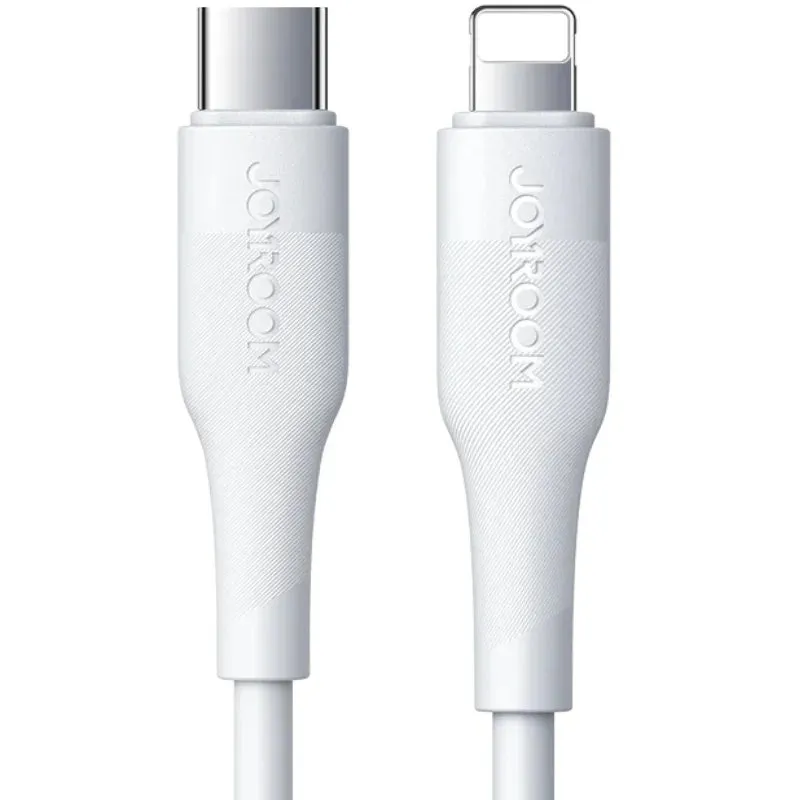 Best Price Today Shop Grab Offer Joyroom S-1224M3 Type-C To Lightning Fast Charging Data Cable 1.2M - White