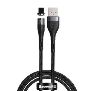Price Drop Today Shop Hot Picks Baseus Zinc Magnetic Iphone Safe Fast Charging Data Cable 2.4A 2M - Black