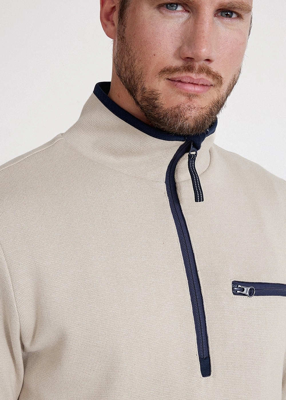 Jonte T-Neck Windproof Sweater Save Big Today EndofWeek Deals
