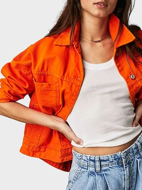Button Up Long Sleeve Denim Jacket Limited Time Discount