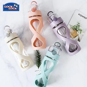 Lock & Lock One Touch Glass Water Bottle 500Ml Hot Deal Alert Hot Pick Online