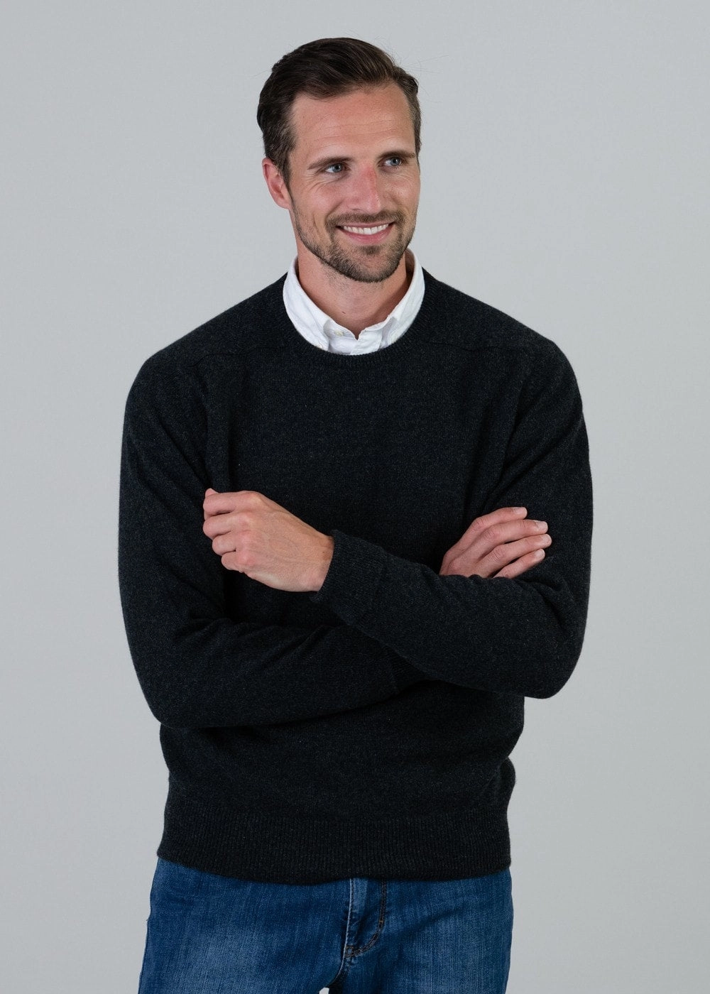 Melrose 2 Ply Cashmere Crew Neck Shop Now Save Flash Discount Today