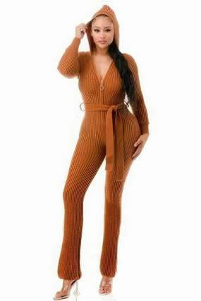 Monroe Hooded Jumpsuit Shop the Savings