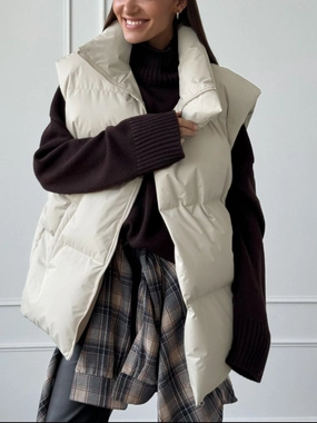 Zip Up Turtleneck Vest Coat Flash Sale Alert Now