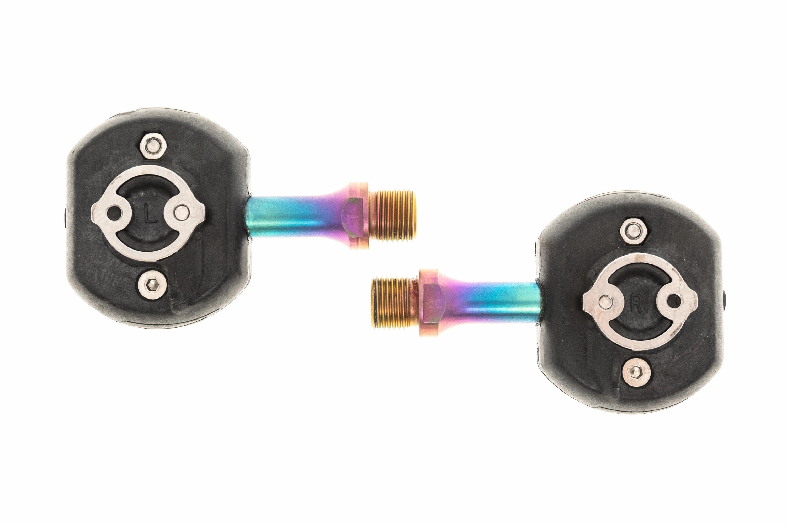 Speedplay Frog Titanium Pedals Clipless Black