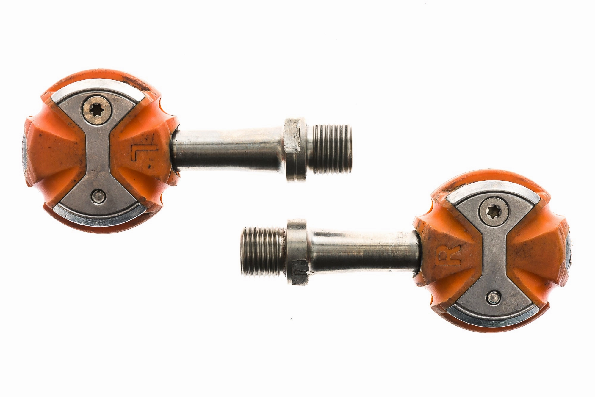 Speedplay Zero Titanium Pedals Clipless Orange
