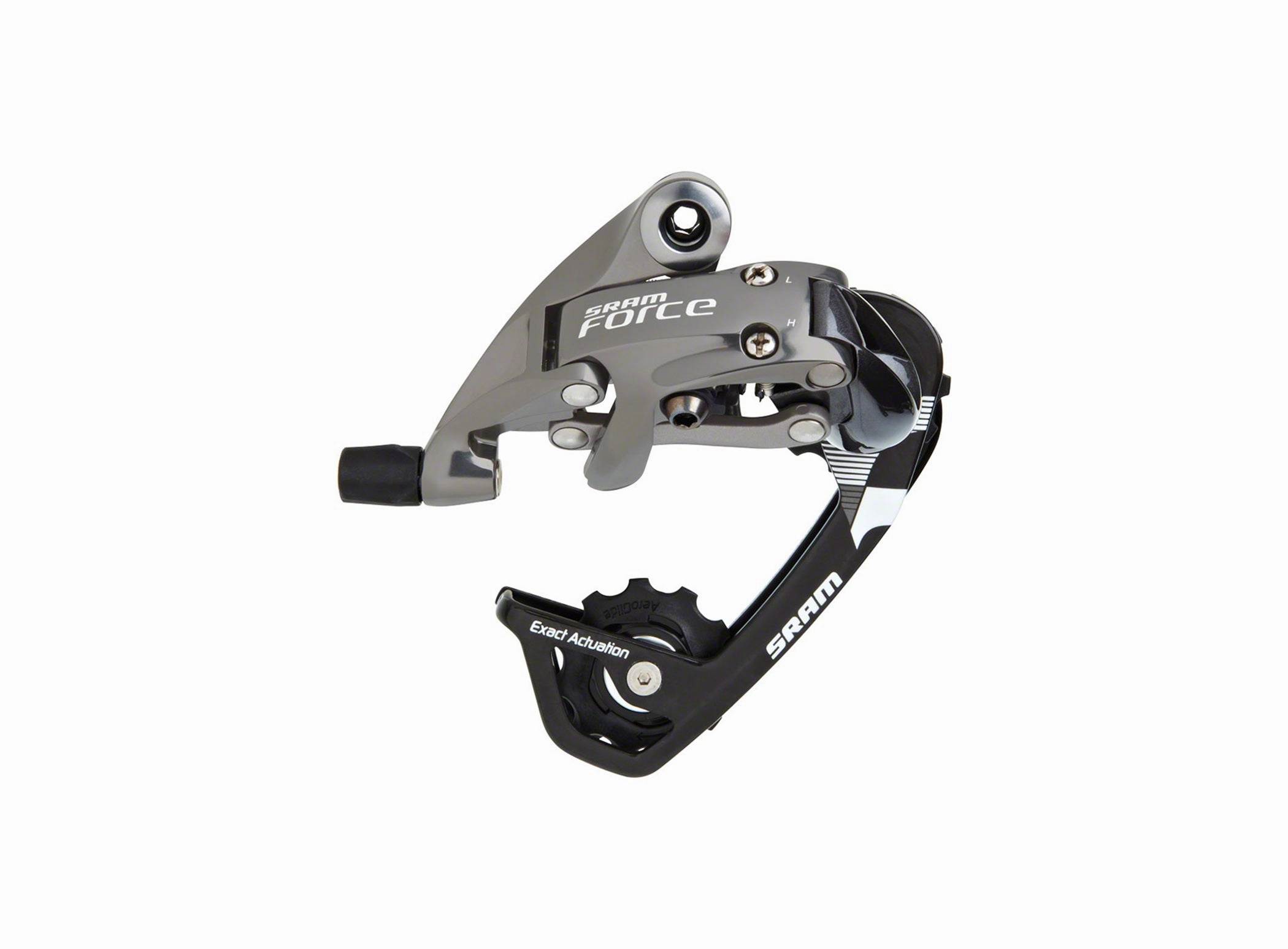 SRAM Force WiFli Rear Derailleur 10 Speed Medium Cage Black/Silver