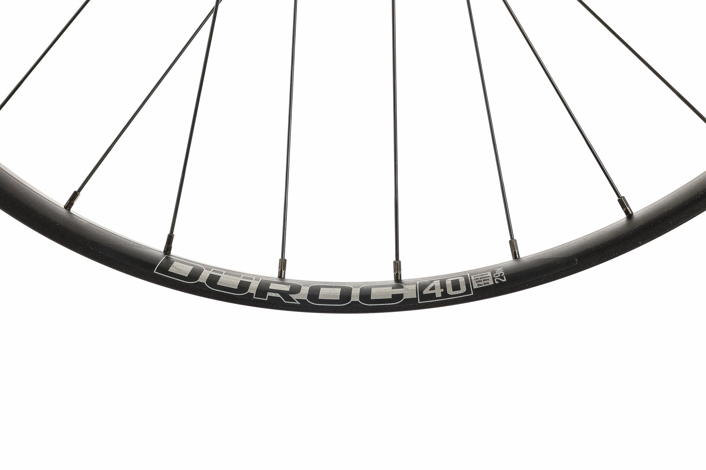 Sun Ringle Duroc 40 w/ Industry Nine Hydra Hubs Aluminum Tubeless 700c Wheelset