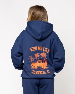 Hot Offer Ending Soon Sunny Ride Pullover Hoodie - Blue