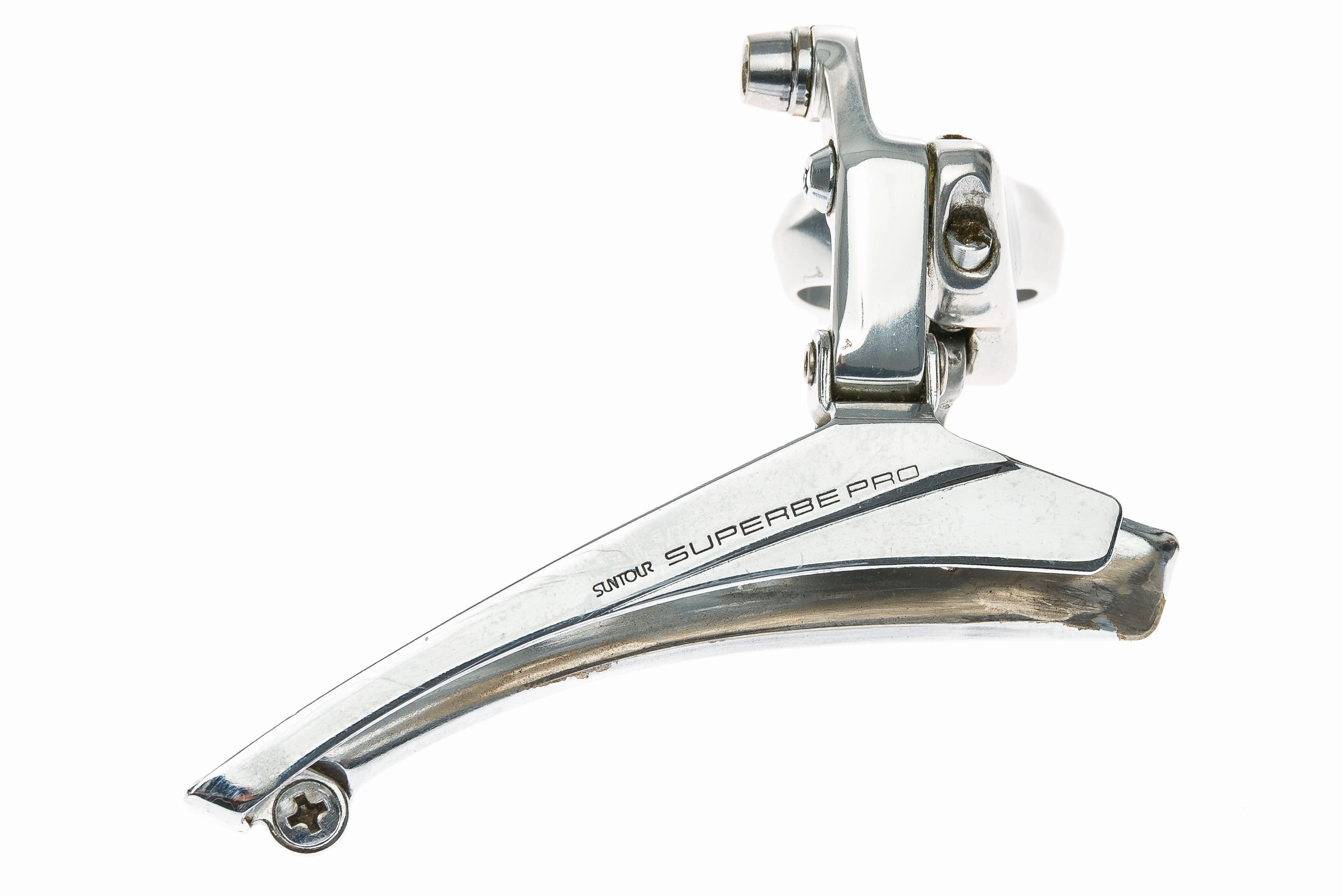 SunTour Superbe Pro Front Derailleur 2x6/7 Speed 28.6mm Clamp On