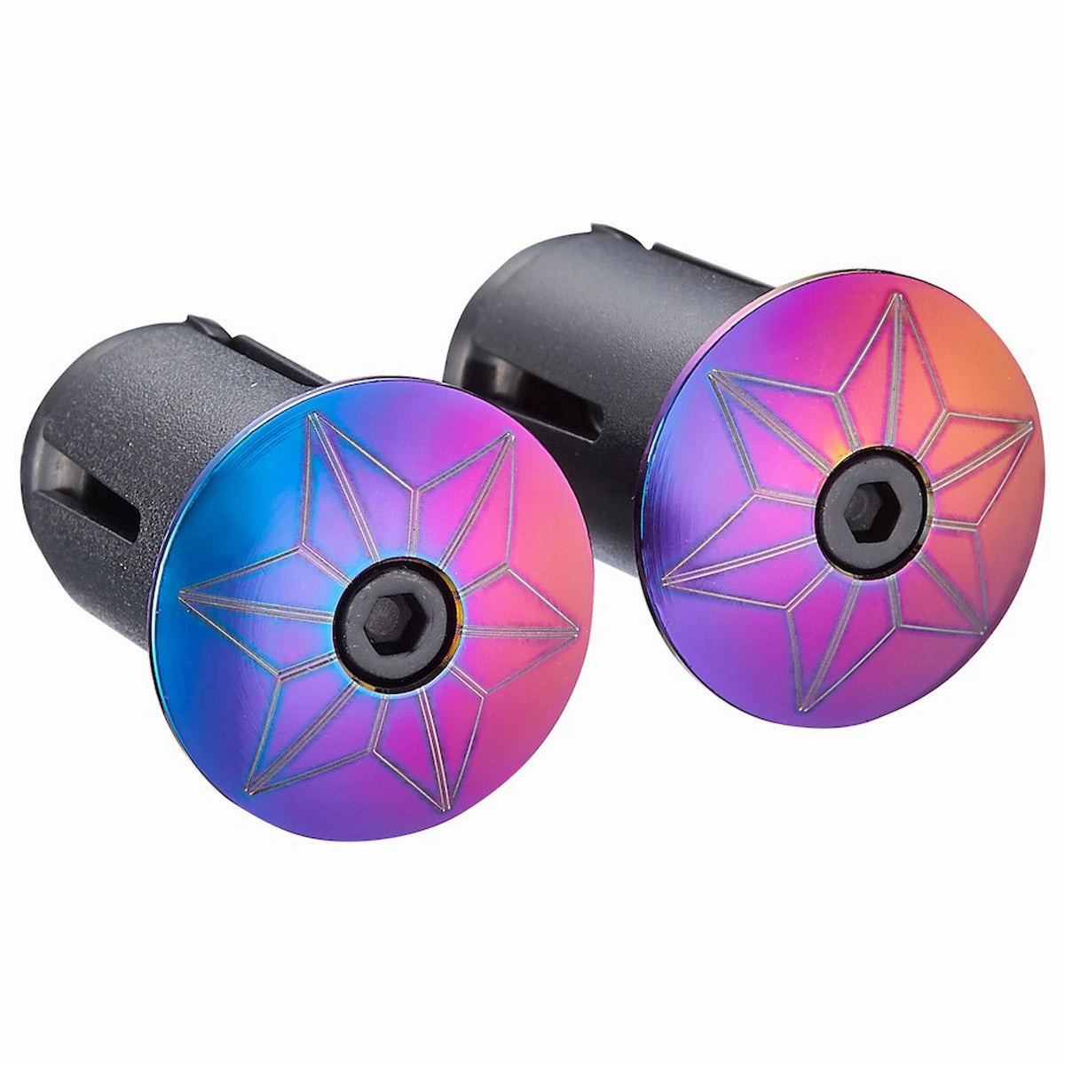 Supacaz Super Sticky Kush Handlebar Tape - Black oil slick