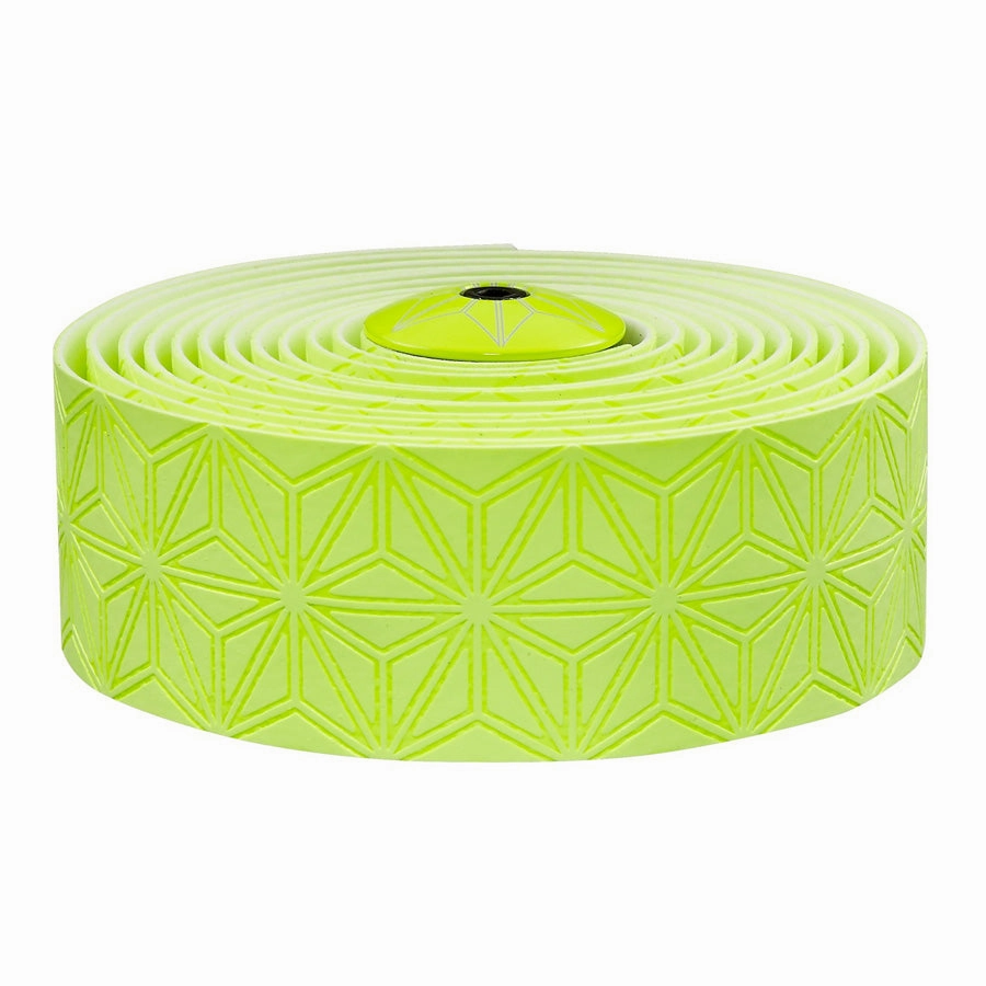 Supacaz Super Sticky Kush Handlebar Tape - Yellow Fluo