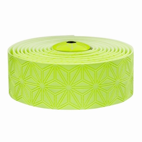 Supacaz Super Sticky Kush Handlebar Tape - Yellow Fluo