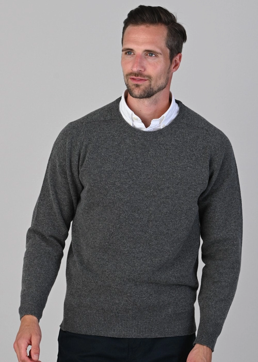Leven 2 Ply Lambswool Crew Neck Flash Deal Alert Best Seller Discount