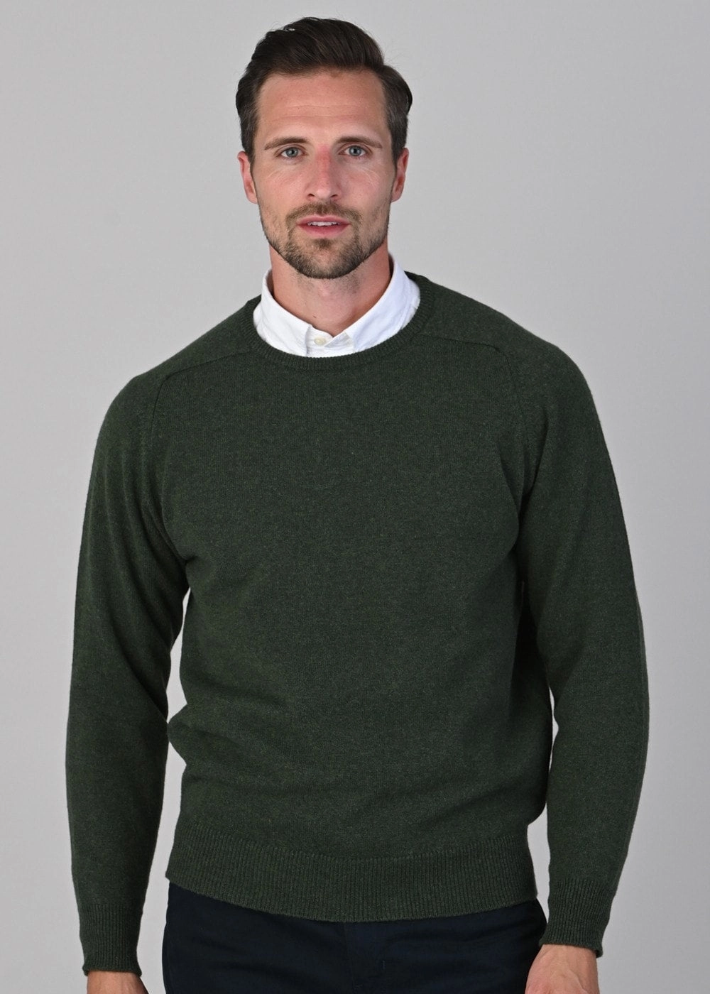 Hot Pick Deal Leven 2 Ply Lambswool Crew Neck
