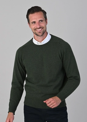 Daily Hot Deal Leven 2 Ply Lambswool Crew Neck