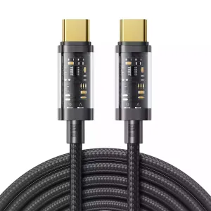 Steal the Deal Now Joyroom S-Cc100A12 100W Type-C To Type-C Cable 1.2M Black