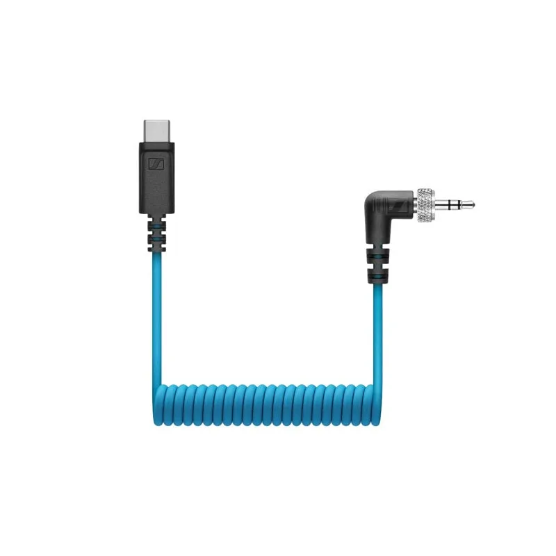 Trending Hot Deal Sennheiser Cl 35 Usb-C Locking 3.5Mm Trs To Usb Type-C Coiled Cable