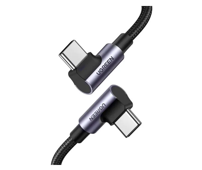 Ugreen 10357 Usb C To C 100W Double Angle Cable 3M Todays Mega Savings