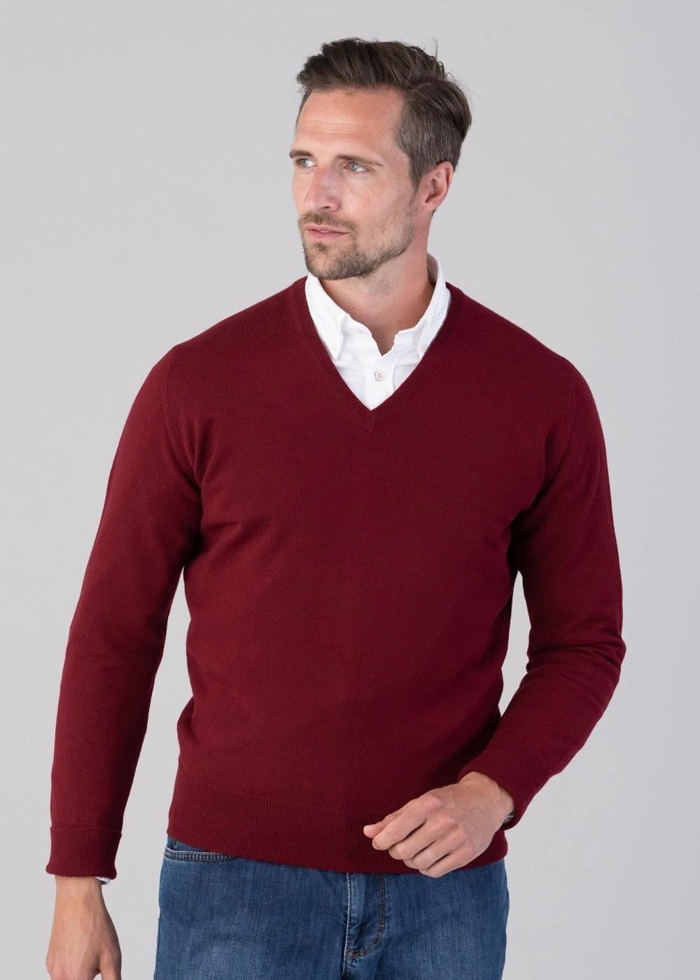 Oxton 1 Ply Cashmere V-Neck Dont Miss Hot Deals Big Clearance Event