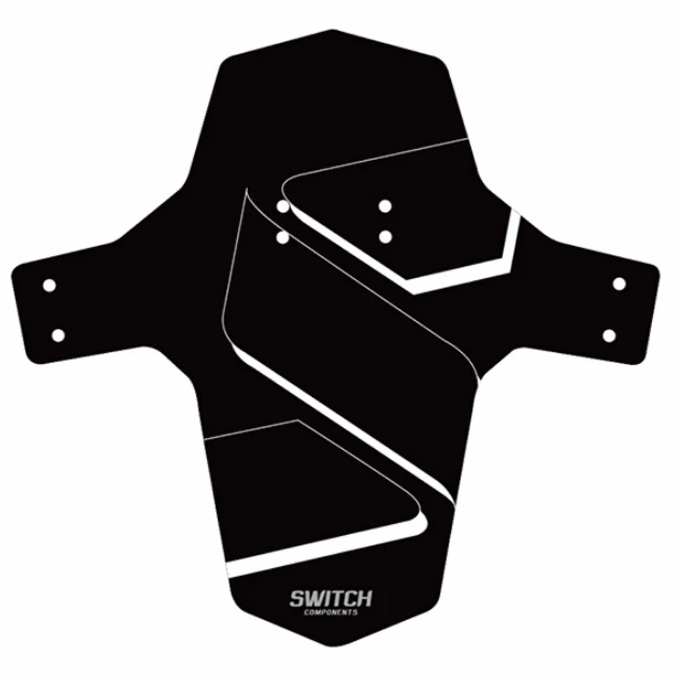 Switch MTB fender - Black White