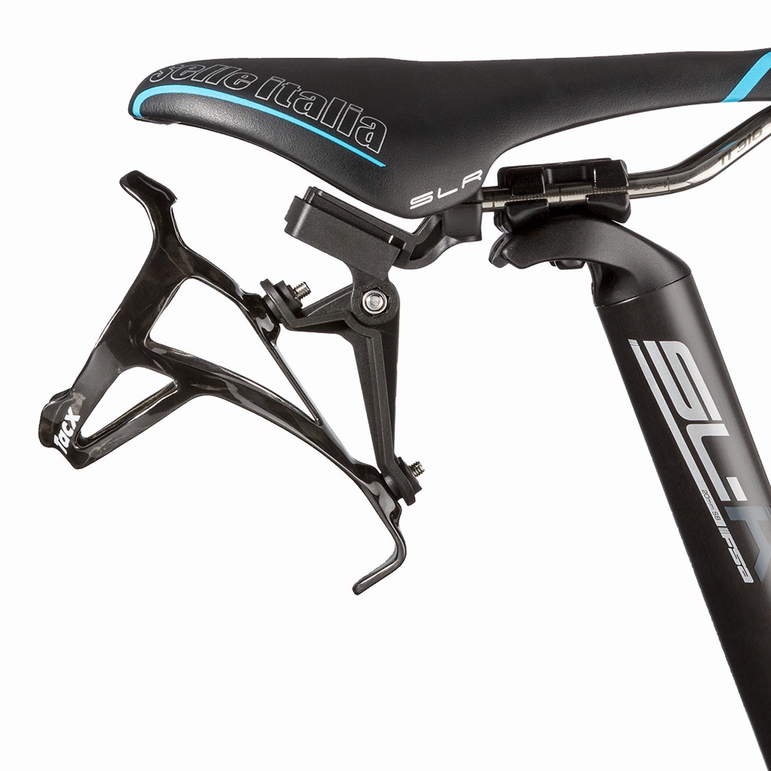Tacx Carbon saddle bottle cage fixing - Black