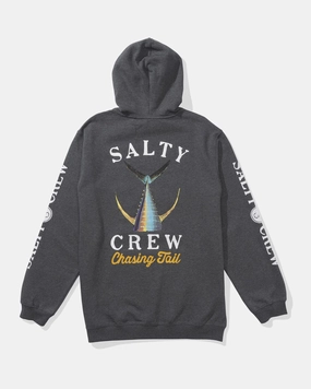 Clearance Sale Limited Stock Offer Tailed Fleece Hoodie - Gunmetal Heather