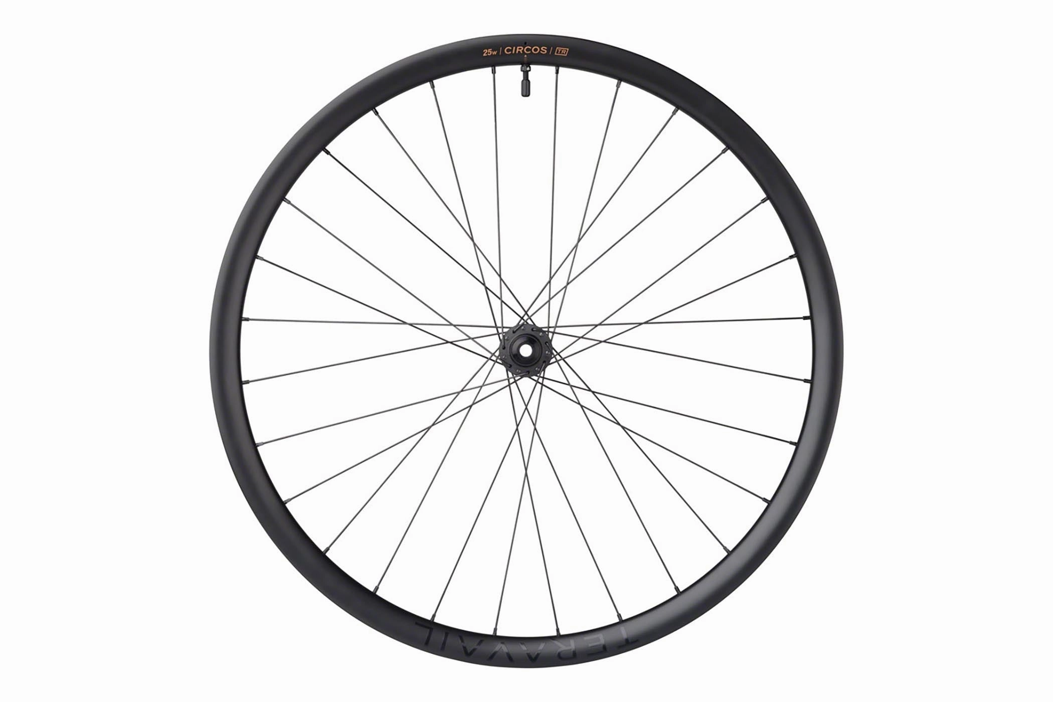 Teravail Circos Gravel Carbon Tubeless 700c Front Wheel