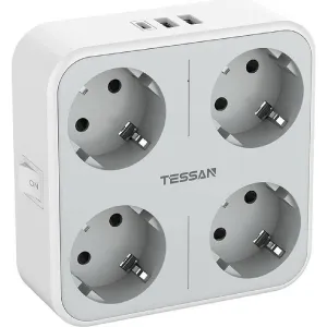 Mega Hot Offer Best Seller Discount Tessan Ts-302-De-C Wall Outlet