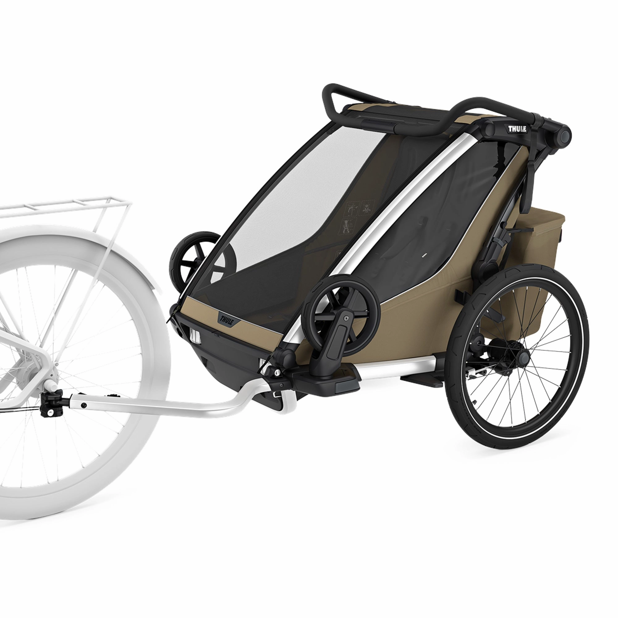 Thule Chariot Cross 2 Double - Brown