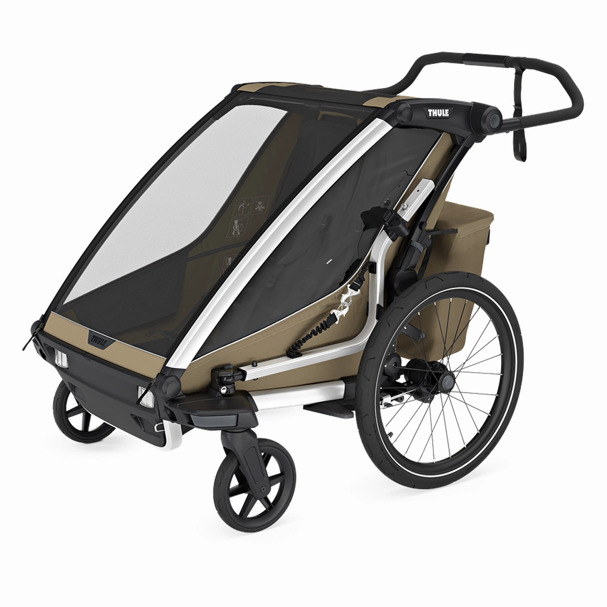 Thule Chariot Cross 2 Double - Brown