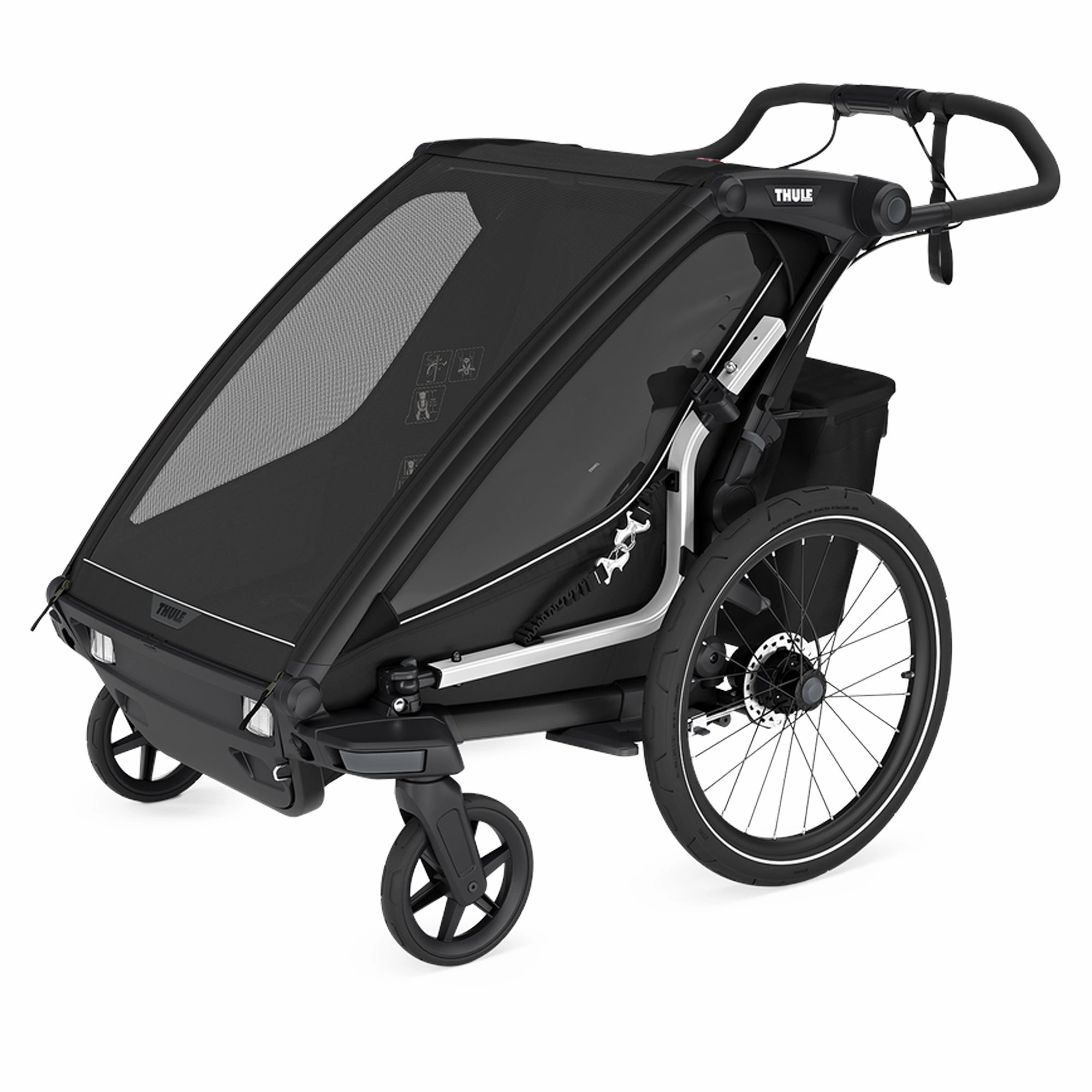 Thule Chariot Sport 2 double - Black