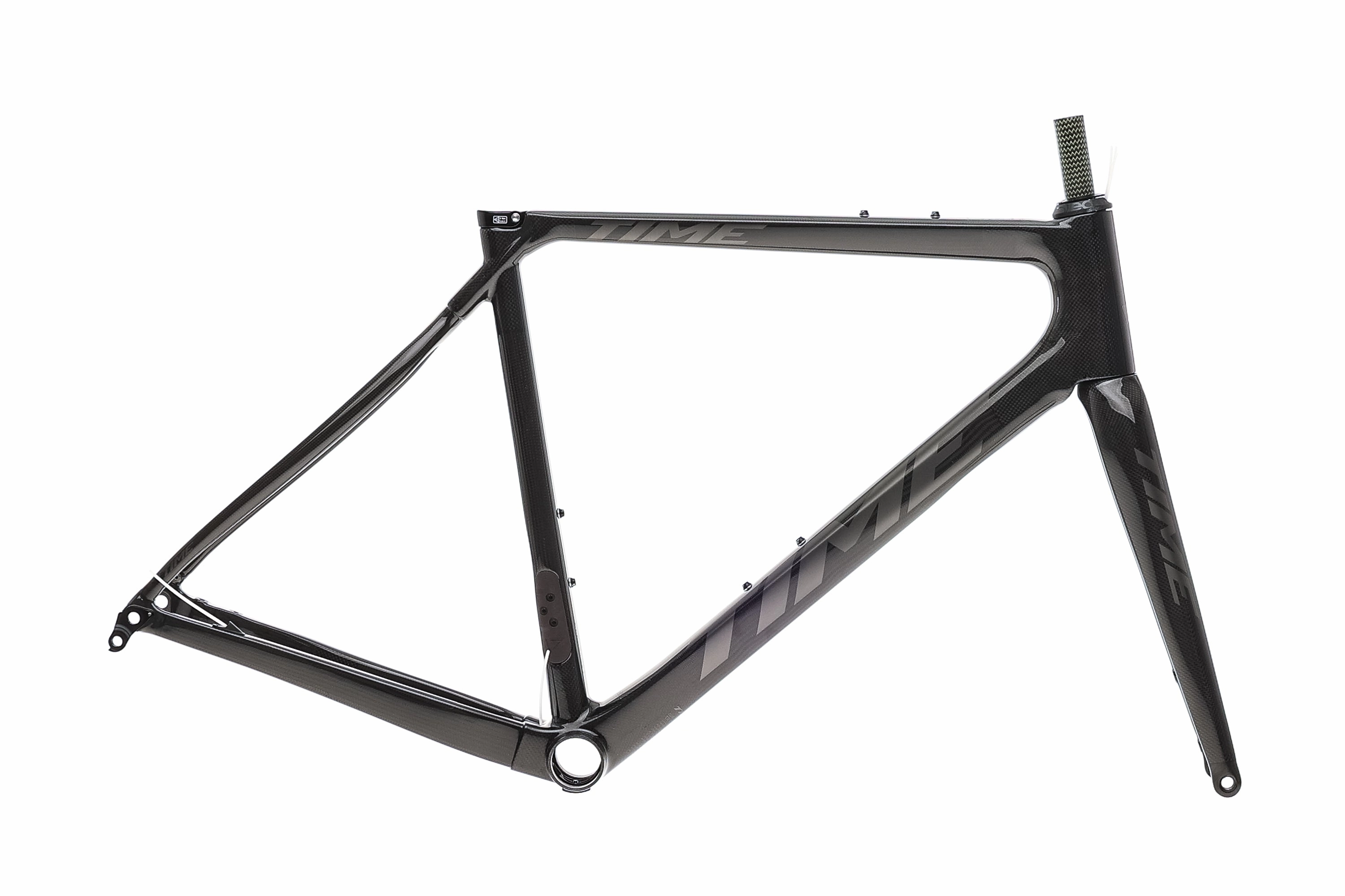 TIME ADHX Frameset - Gloss Carbon