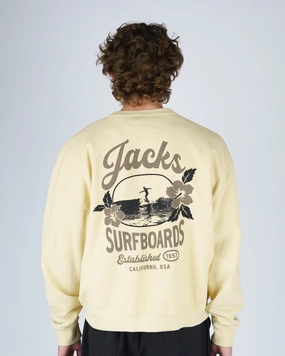 Todays Mega Savings Surprise Discount Today Tip Toe Heavyweight Crewneck - Yellow