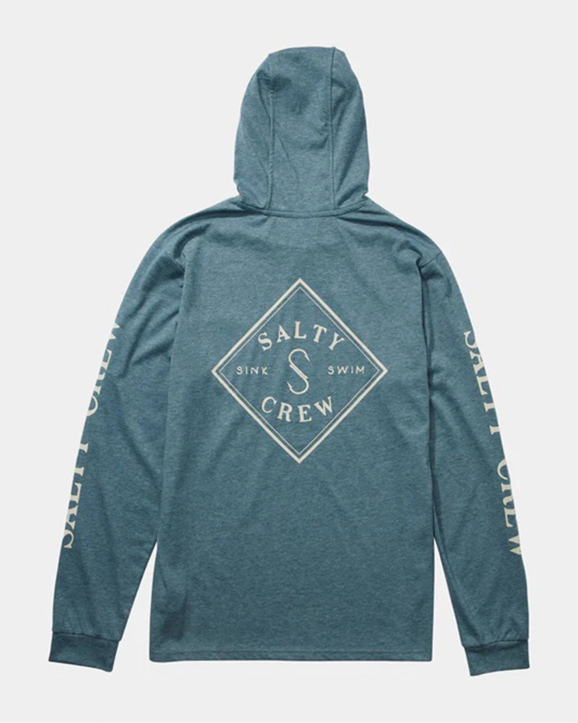 Tippet Pocket Hood Tech Tee - Slate Last Chance Offer Flash Deal Alert