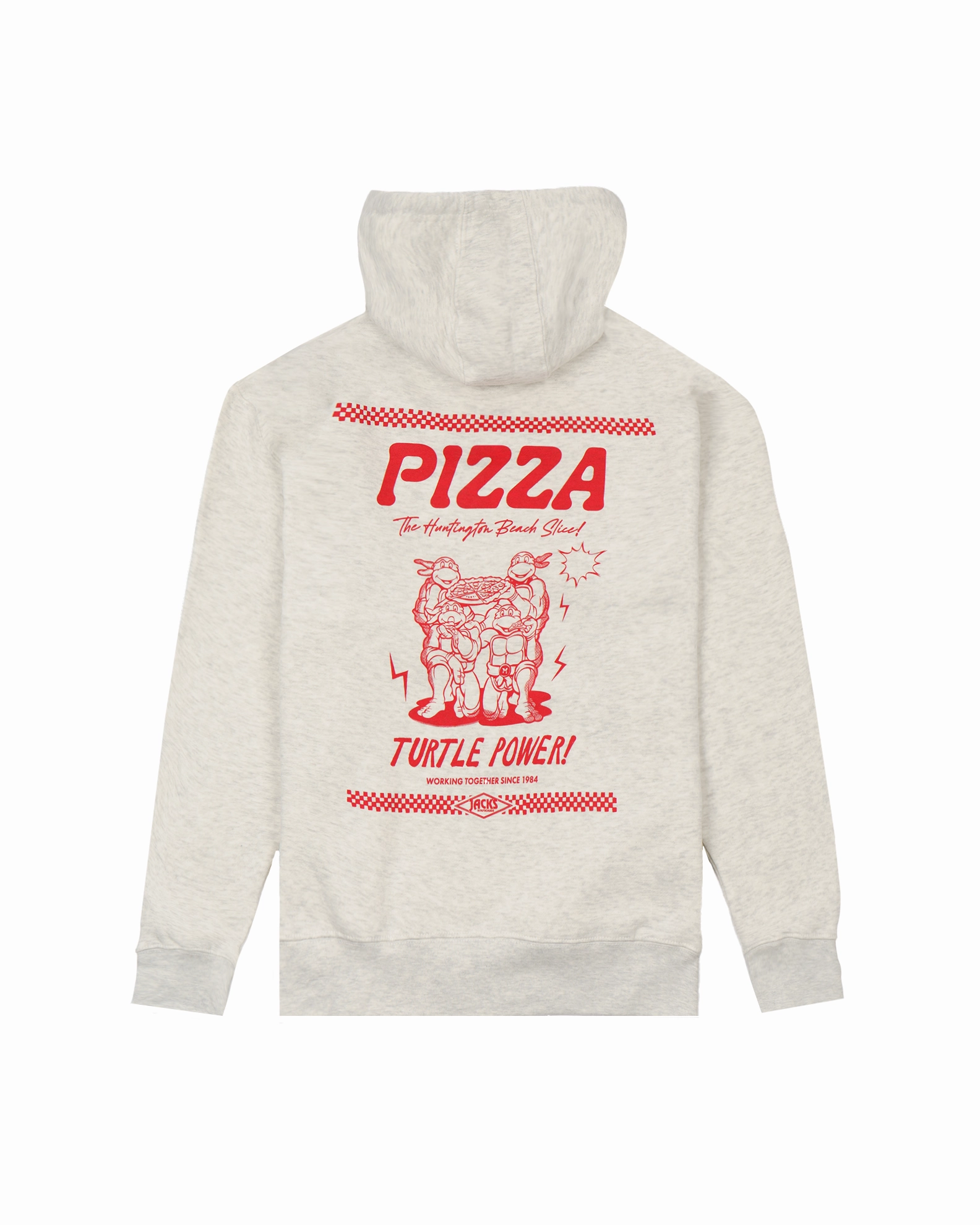 Shop the Savings Dont Miss This Offer Tmnt X Jack'S Mike'S Pizza Pullover Hoodie