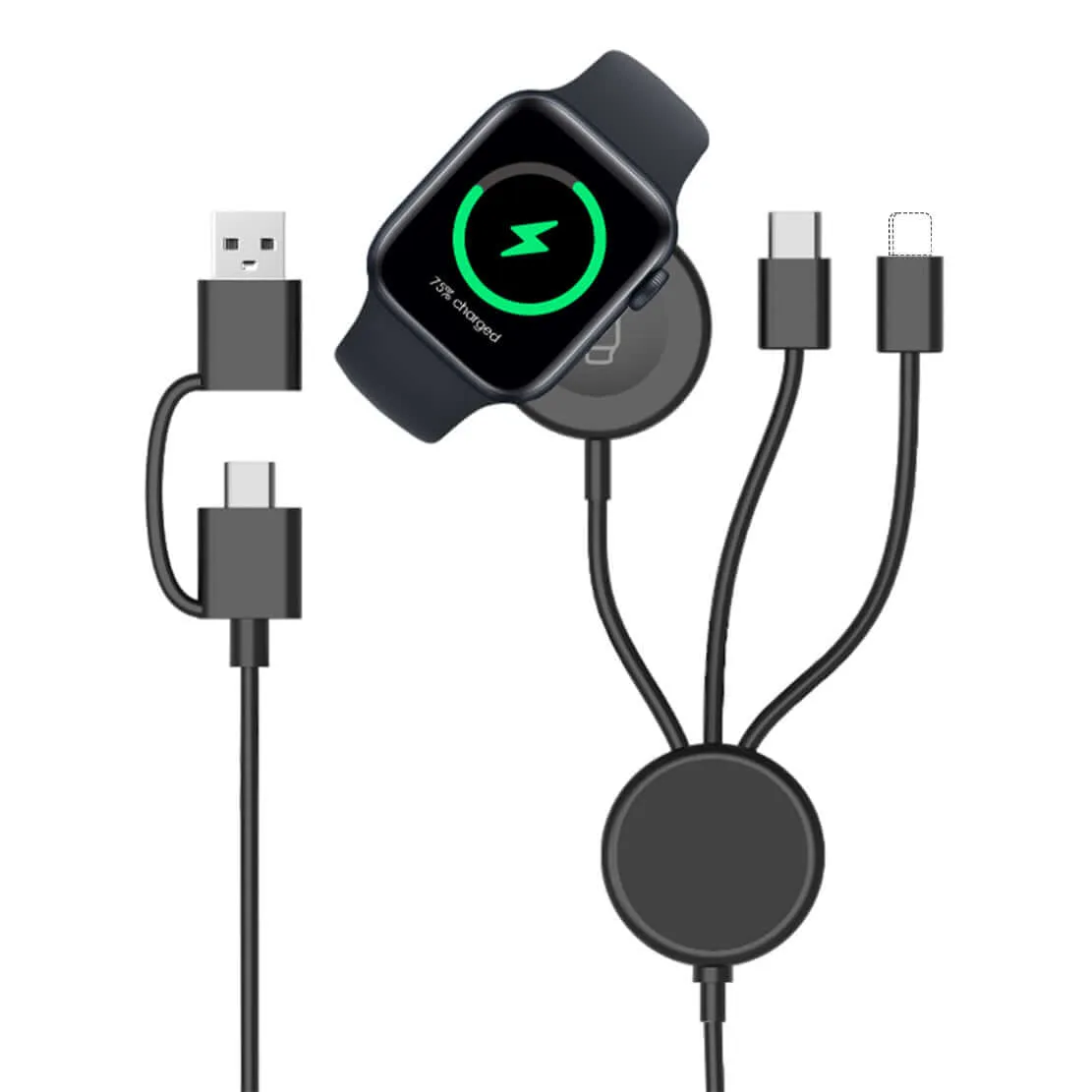 Multi-Charging Cable For Wireless Charger Watch Dont Miss This Steal