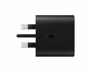 Samsung 25W Pd Adapter 3 Pin (Usb-C) (Without Cable) - Black Hot Offer Ending Soon Clearance Sale