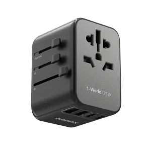 Momax Ua9D 1-World 35W 5-Ports Travel Charger Online Exclusive Deal Clearance Event Today