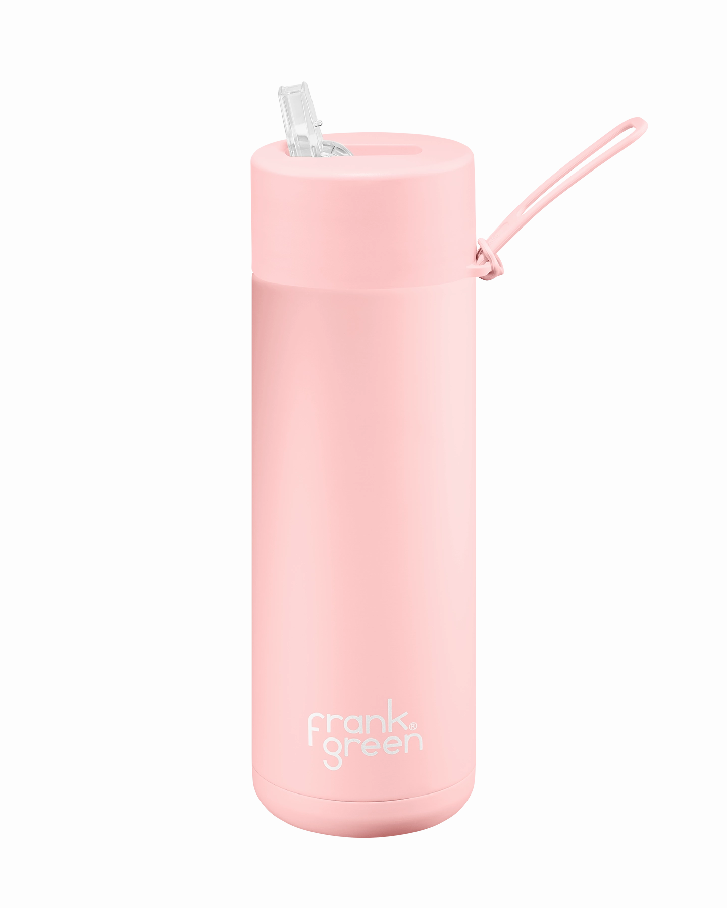 Shop Today Save Clearance Blowout Frank Green Ceramic Reusable Bottle With Straw Lid 20Oz - Blushed