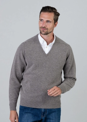 Flash Deal Alert Special Online Offer Leven 2 Ply Lambswool V-Neck Plus Size