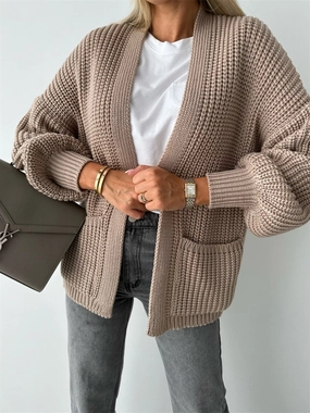 MustShop Sale Dont Miss This Offer Open Front Dropped Shoulder Cardigan