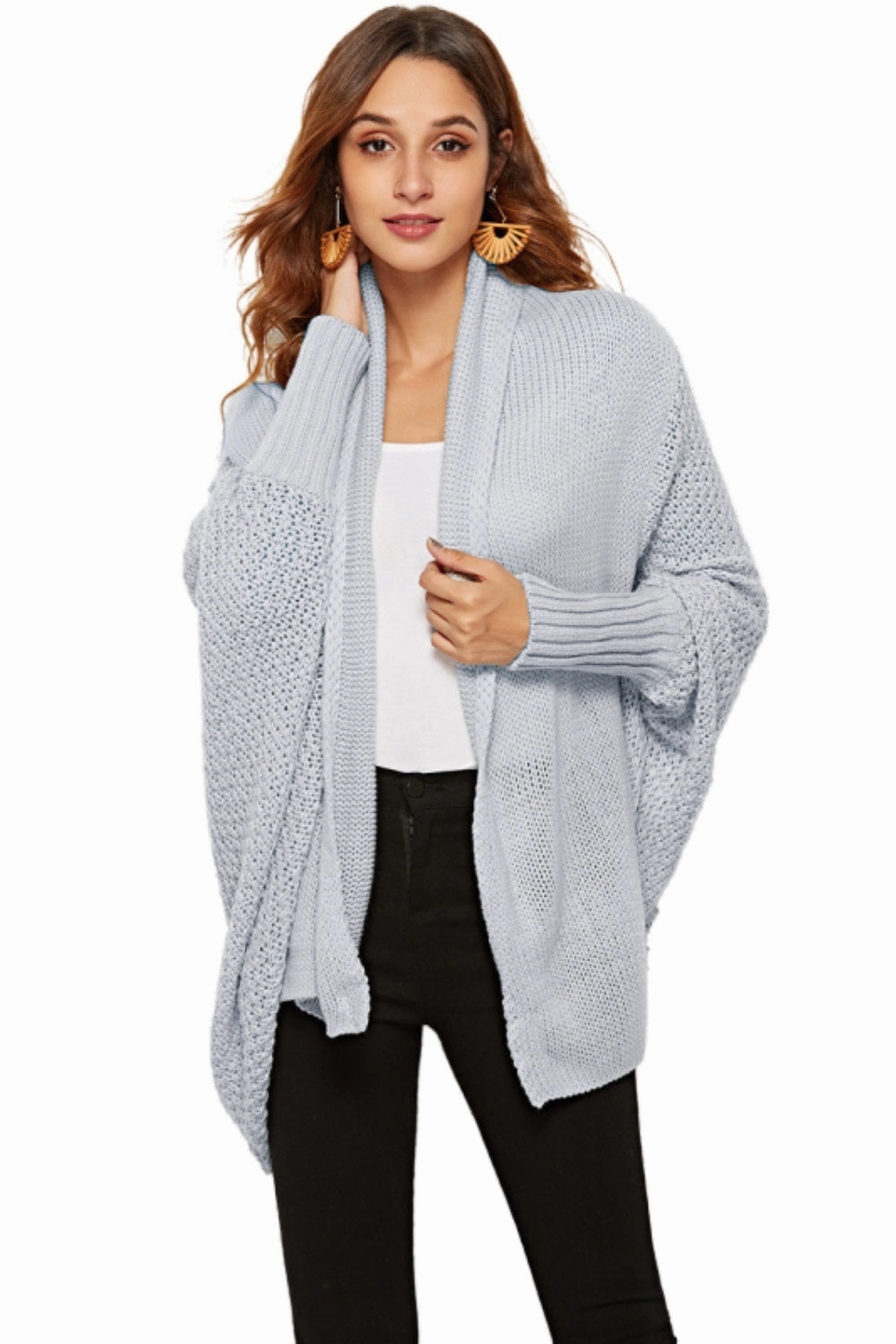Angel Wings Open Front Batwing Sleeve Cardigan Shop the Savings Now Online Exclusive Savings