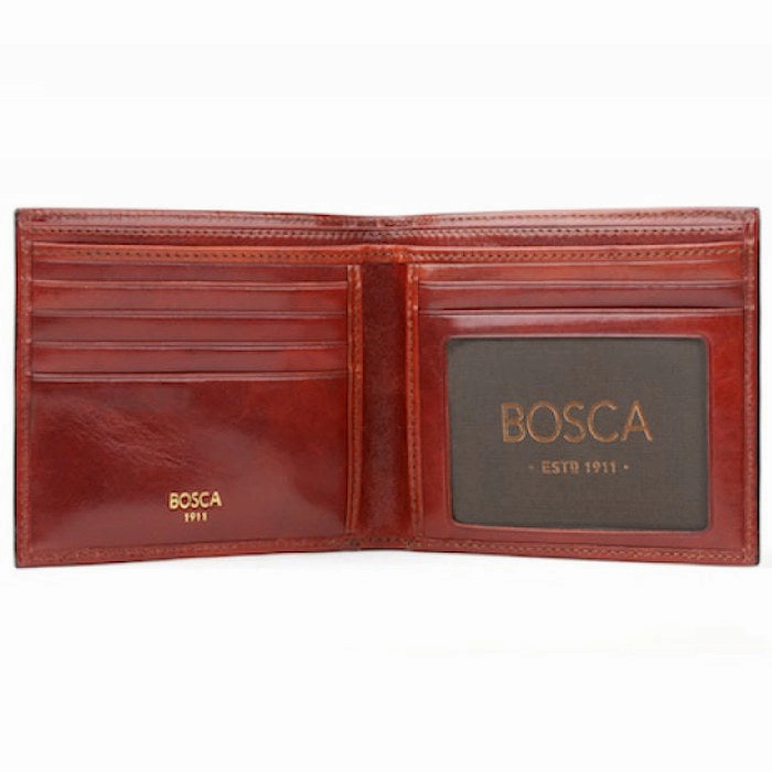 Old Leather Executive I.D. Wallet MustHave Clearance Save Big Today